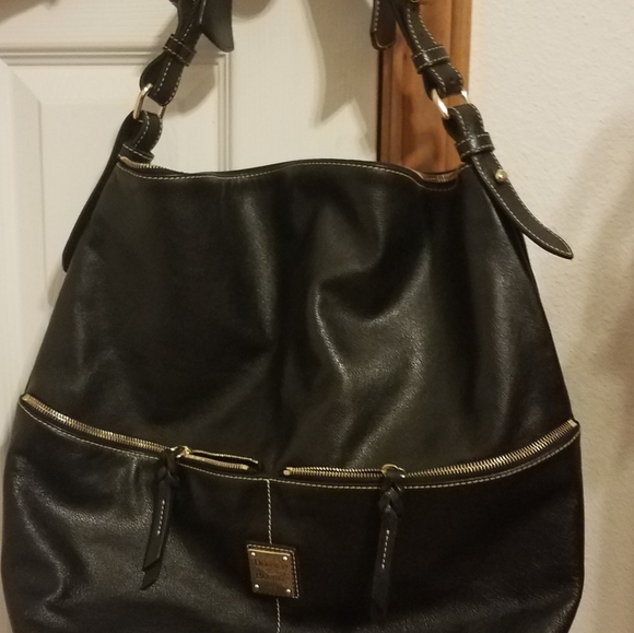 Dooney and Bourke Black Leather Purse - Picture 2 of 6